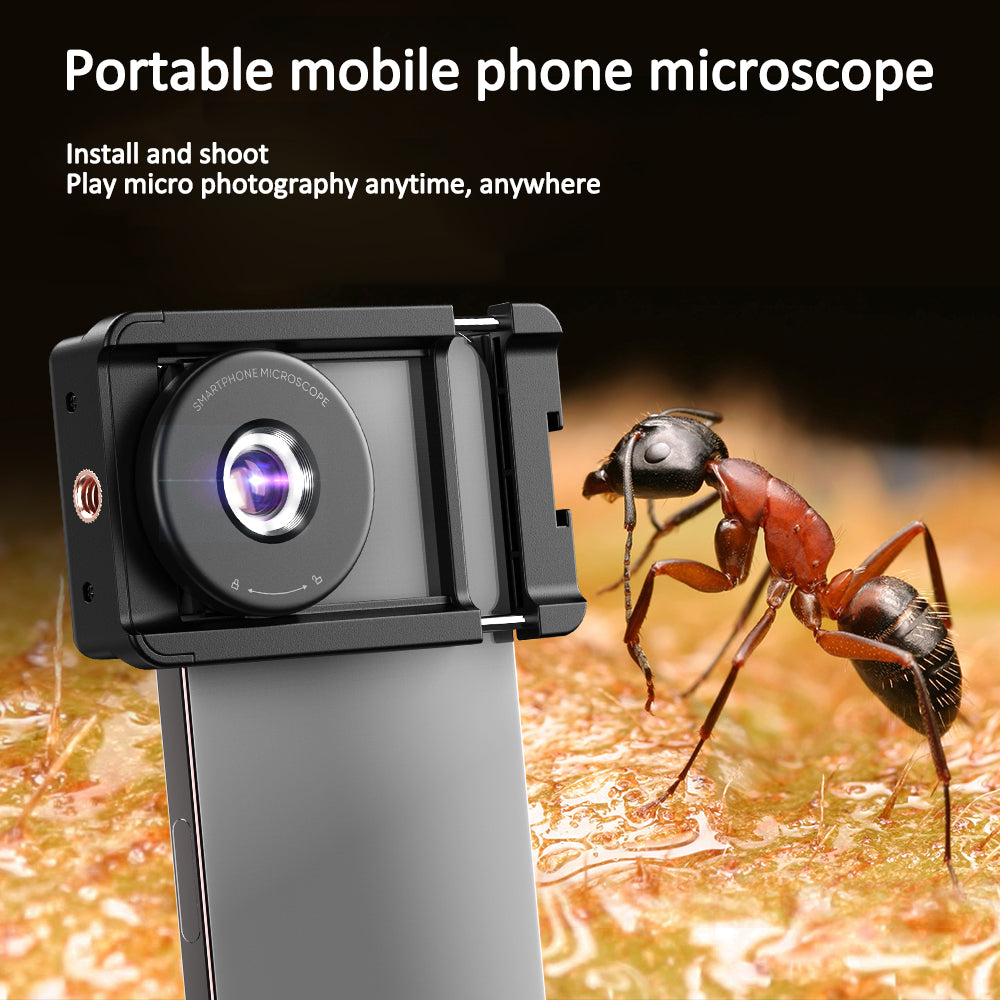 APEXEL MS009 Phone Microscope LED Light Design Microscope Magnifier with Telescopic Cell Phone Clip APEXEL MS009 Phone Microscope LED Light Design Microscope Magnifier with Telescopic Cell Phone Clip
